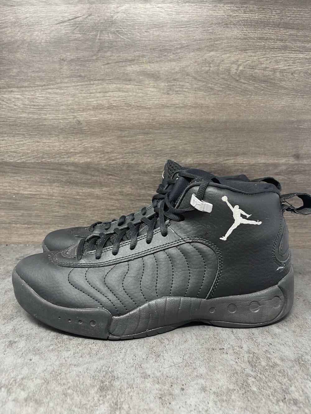 Air Jordan Jumpman Pro Size 9.5 Mens Black Metallic Silver Basketball DN3686-001